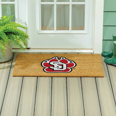 University of South Dakota Large Full Color Coir Mat, 36"x24" - Collegiate