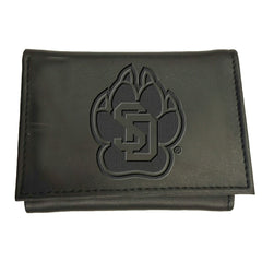 University of South Dakota, Tri-Fold Wallet, Black - Collegiate Home