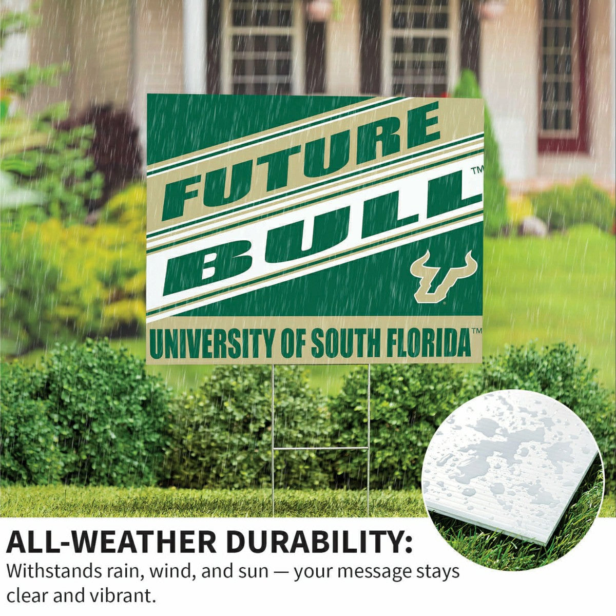 University of South Florida Coroplast Yard Sign, Future Student - Collegiate Home