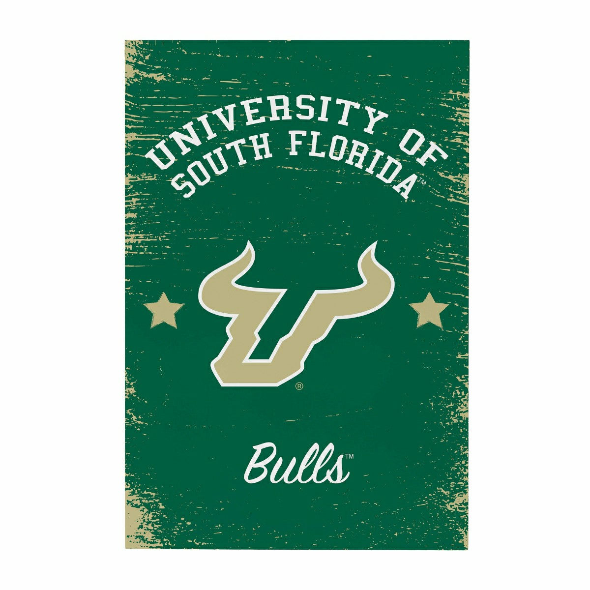 University of South Florida Wood Wall Sign, 16x24 - Collegiate Home