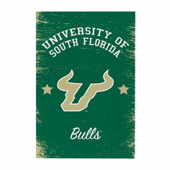 University of South Florida Wood Wall Sign, 16x24 - Collegiate Home