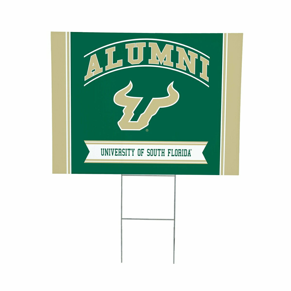 University of South Florida Coroplast Yard Sign Alumni - Collegiate Home
