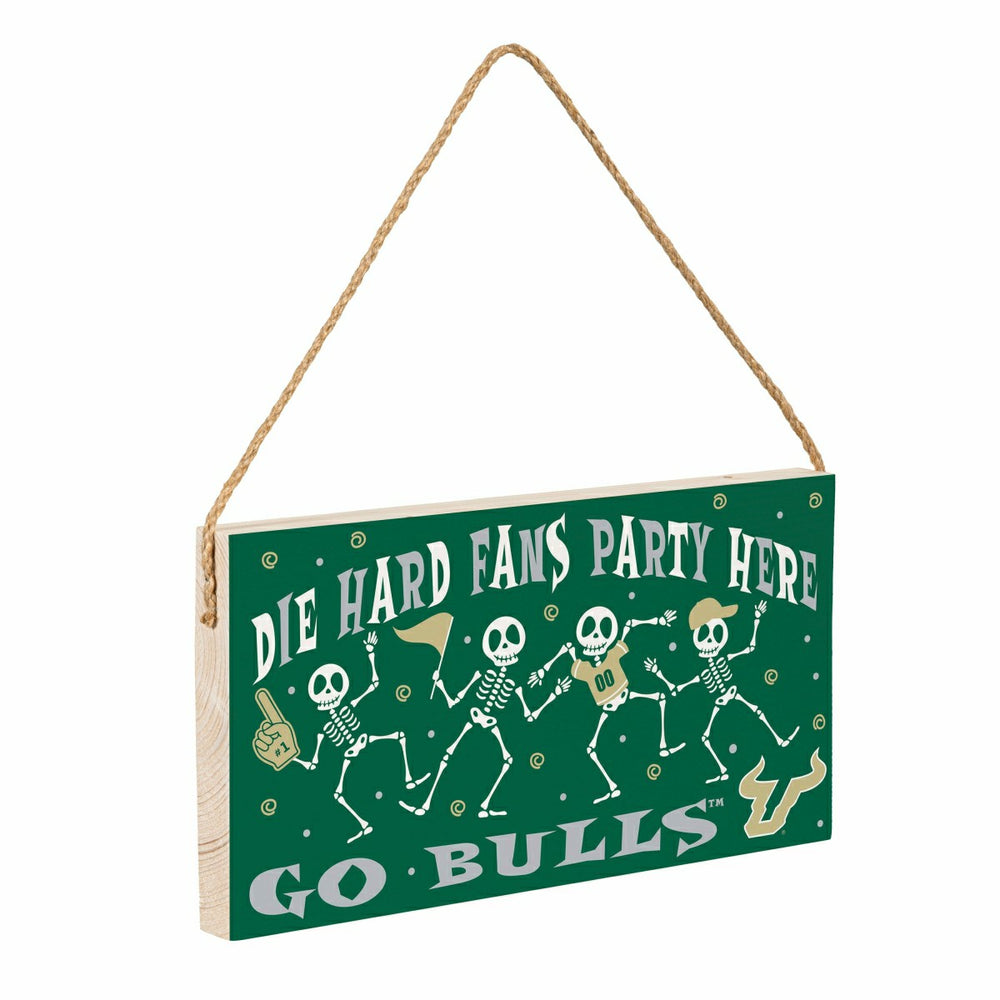 University of South Florida Halloween Wood Wall Sign, 6x11 - Collegiate Home