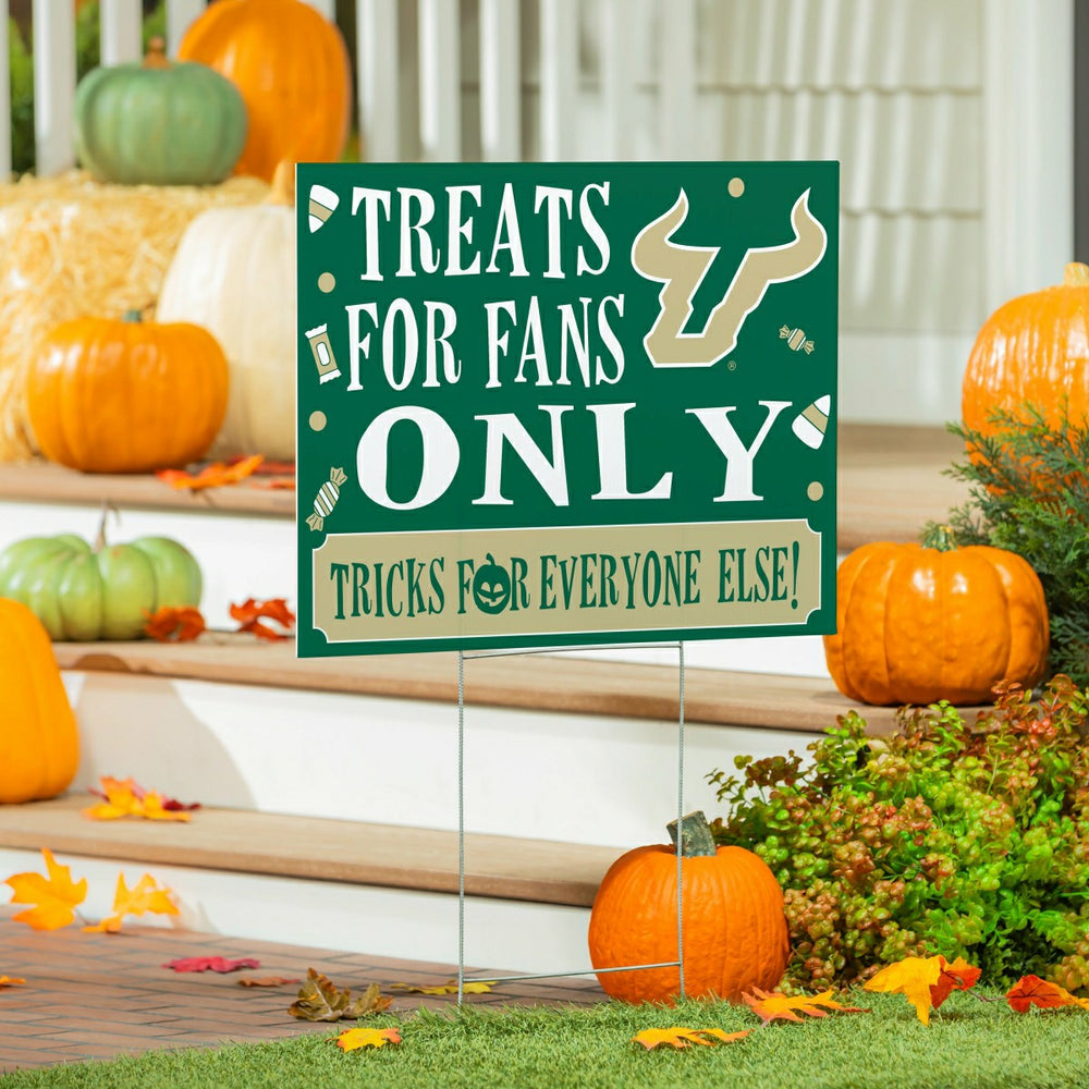 University of South Florida Yard Sign, Halloween Treats for Fans - Collegiate Home