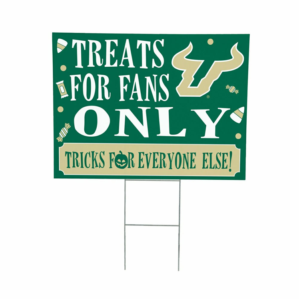 University of South Florida Yard Sign, Halloween Treats for Fans - Collegiate Home