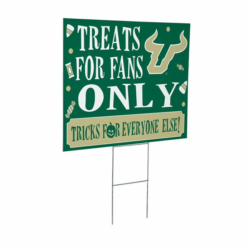 University of South Florida Yard Sign, Halloween Treats for Fans - Collegiate Home
