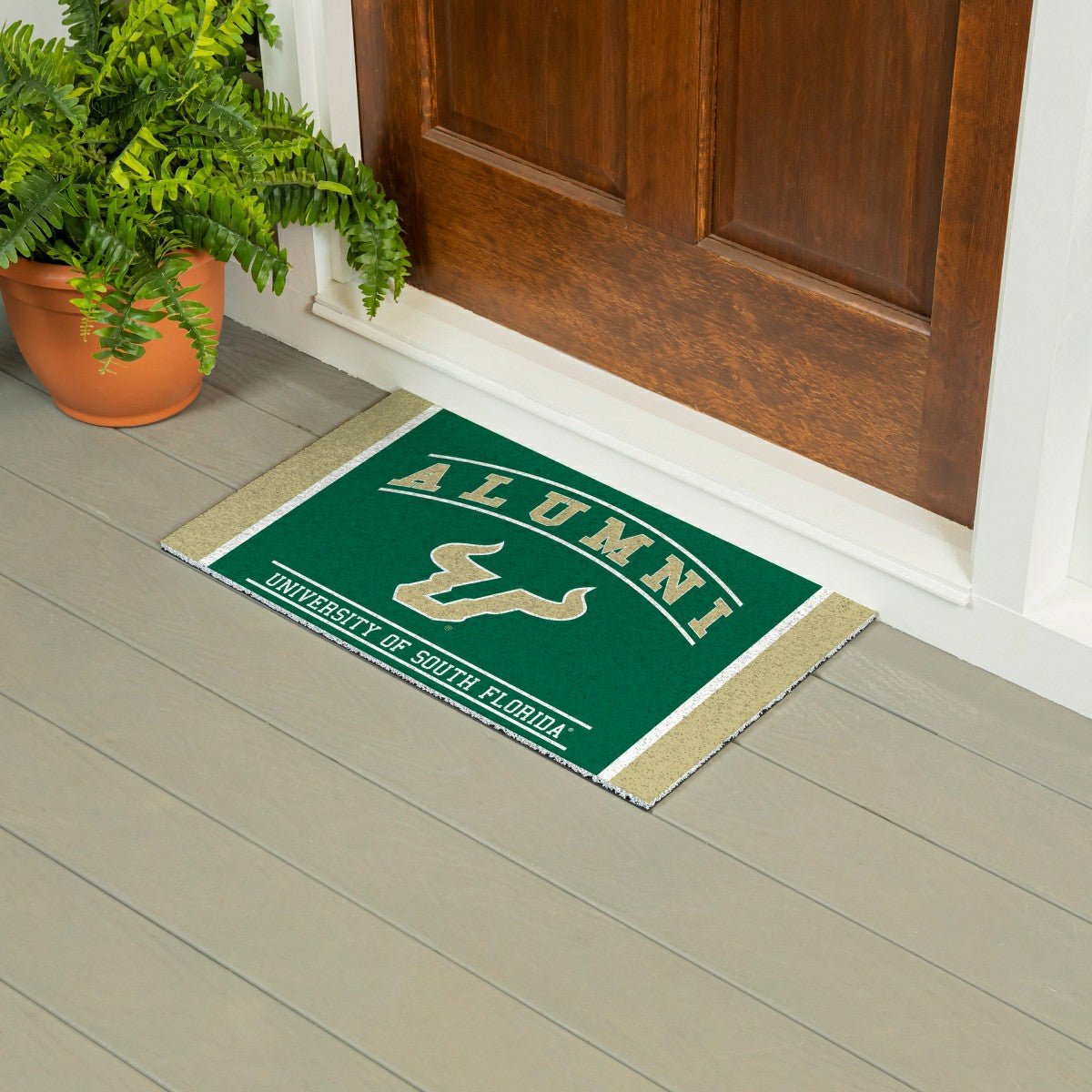 University of South Florida Alumni Mat, 28"x16" - Collegiate