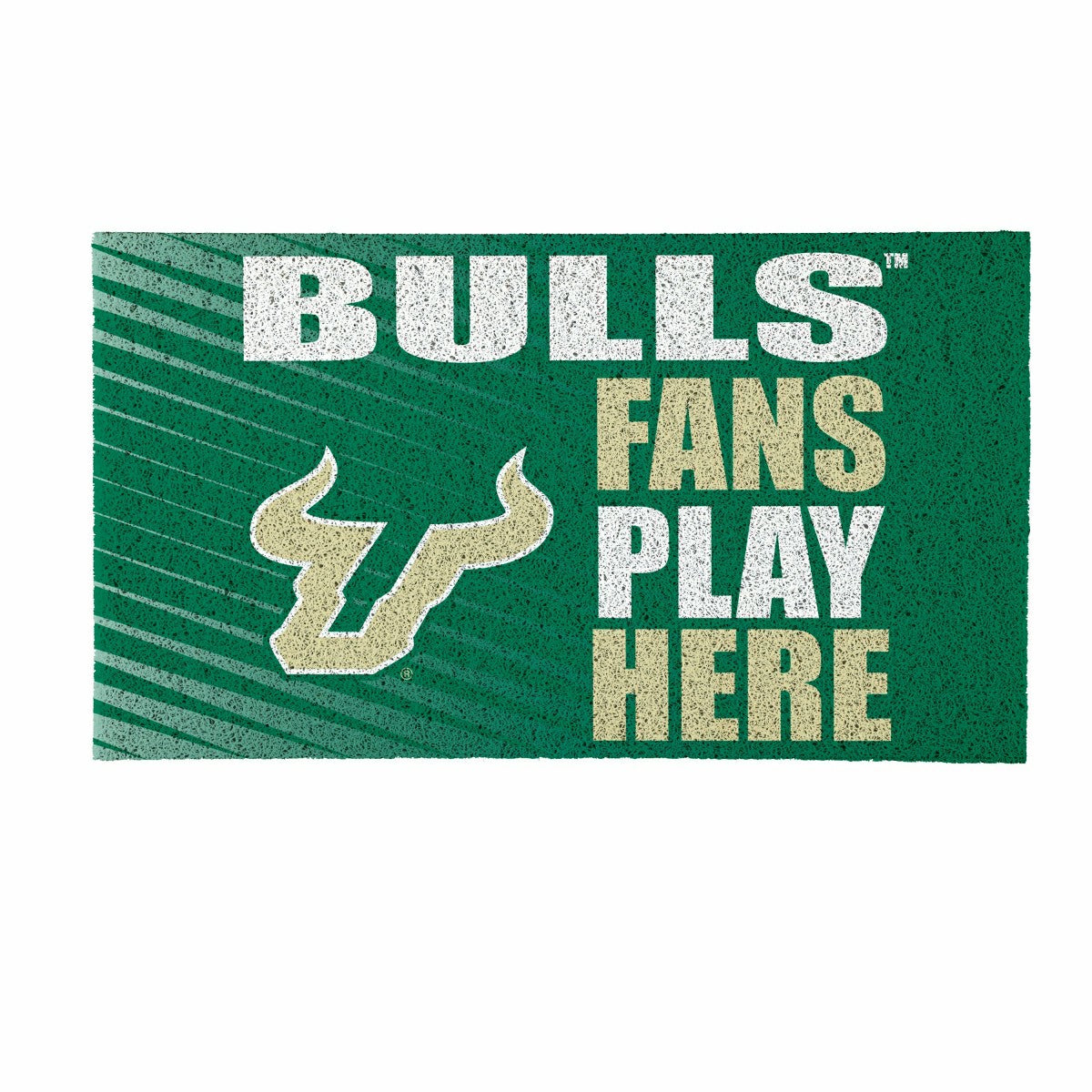 UNIVERSITY OF SOUTH FLORIDA Fan Mat, 28"x16" - Collegiate