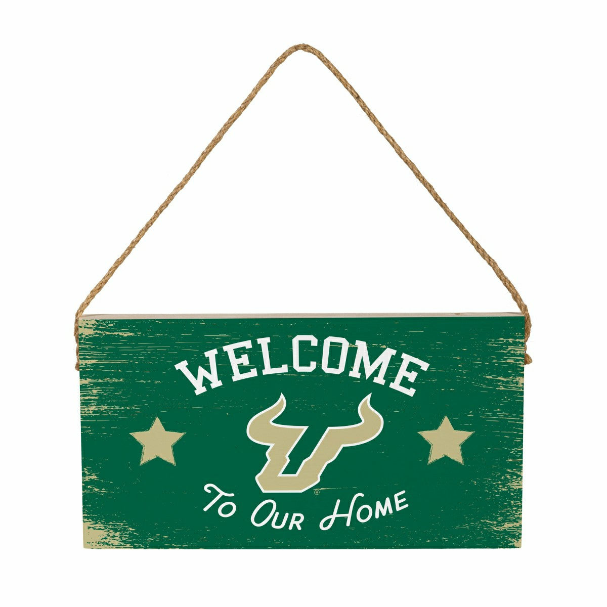 University of South Florida Wood Wall Sign, 6x11 - Collegiate Home