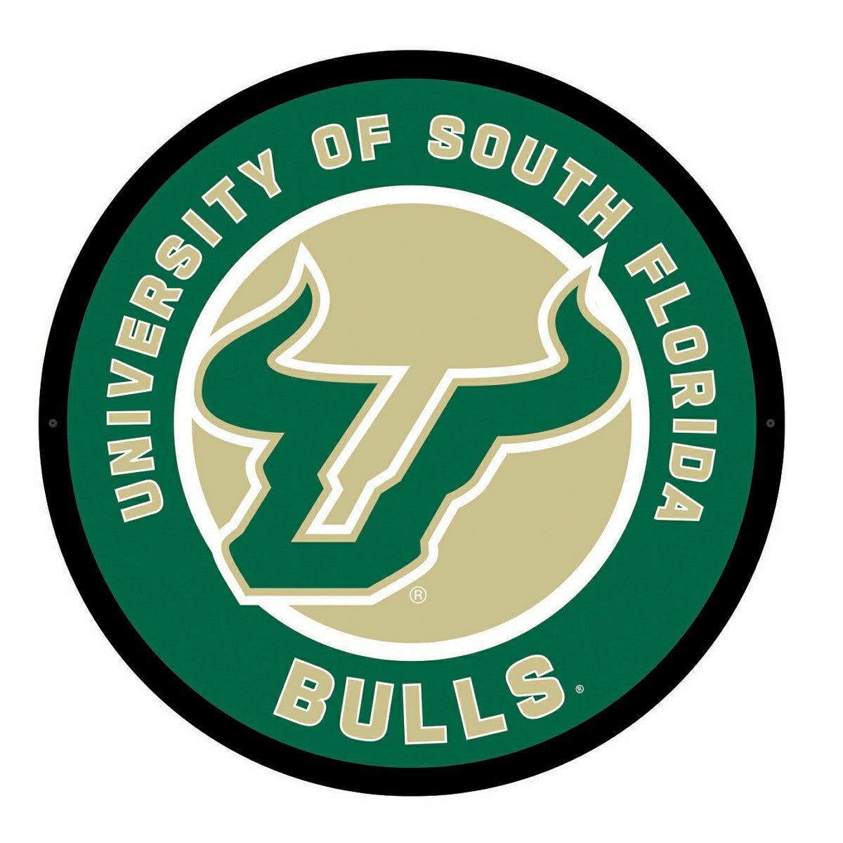 LED Wall Decor, Round, University of South Florida - Collegiate Home