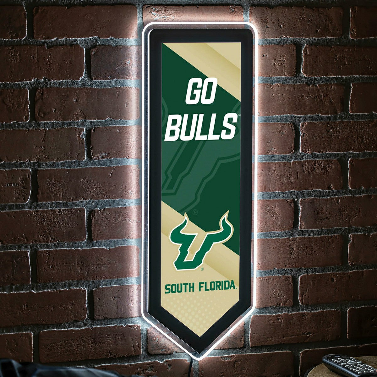 LED Wall Decor, Pennant, University of South Florida - Collegiate Home