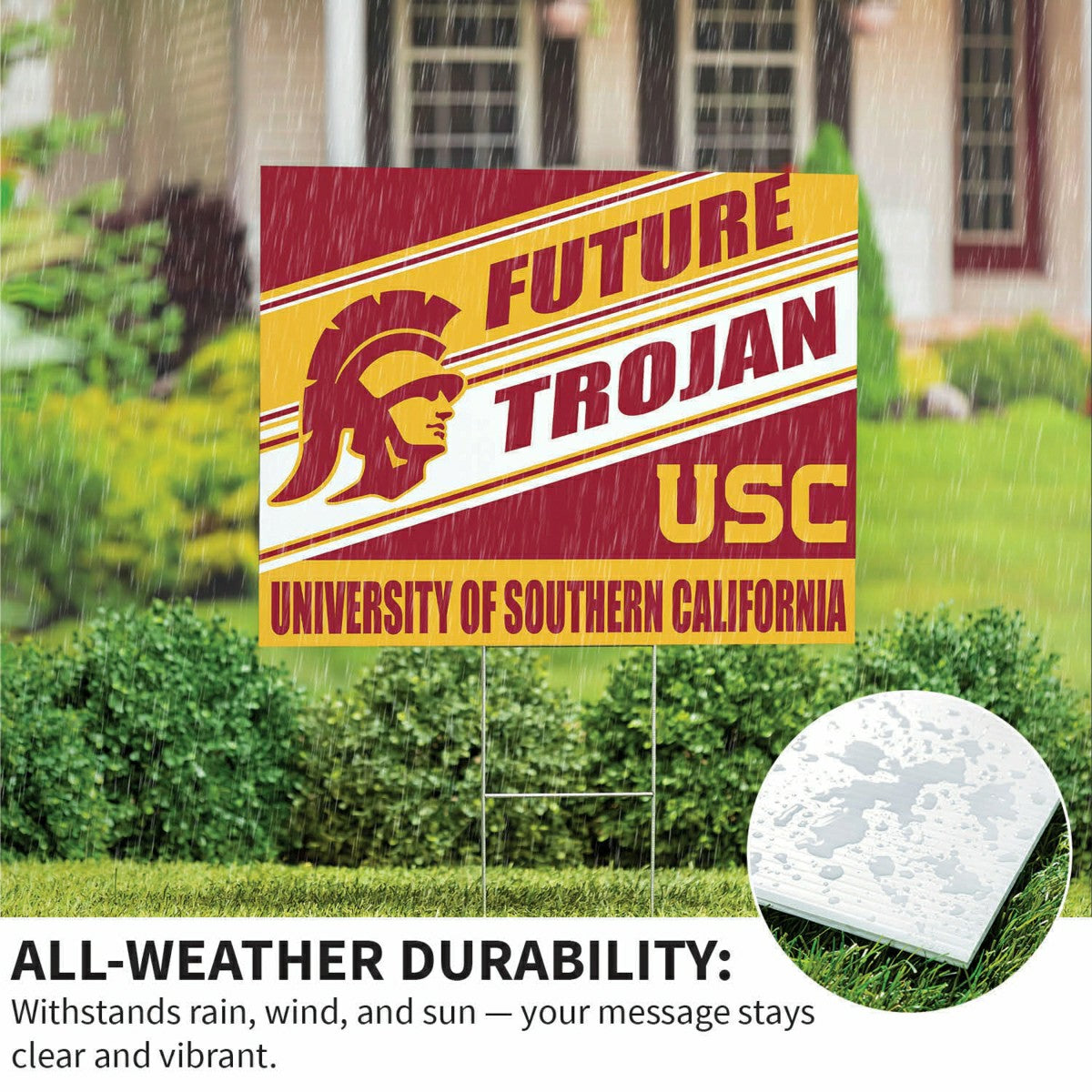 University of Southern California Coroplast Yard Sign, Future Student - Collegiate Home