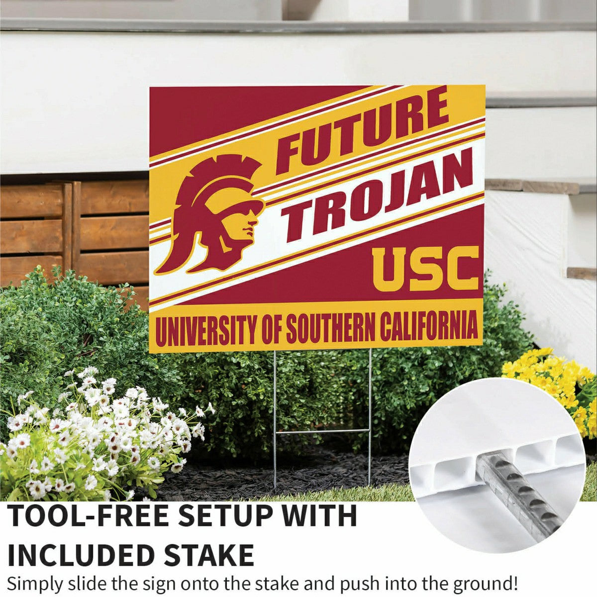 University of Southern California Coroplast Yard Sign, Future Student - Collegiate Home