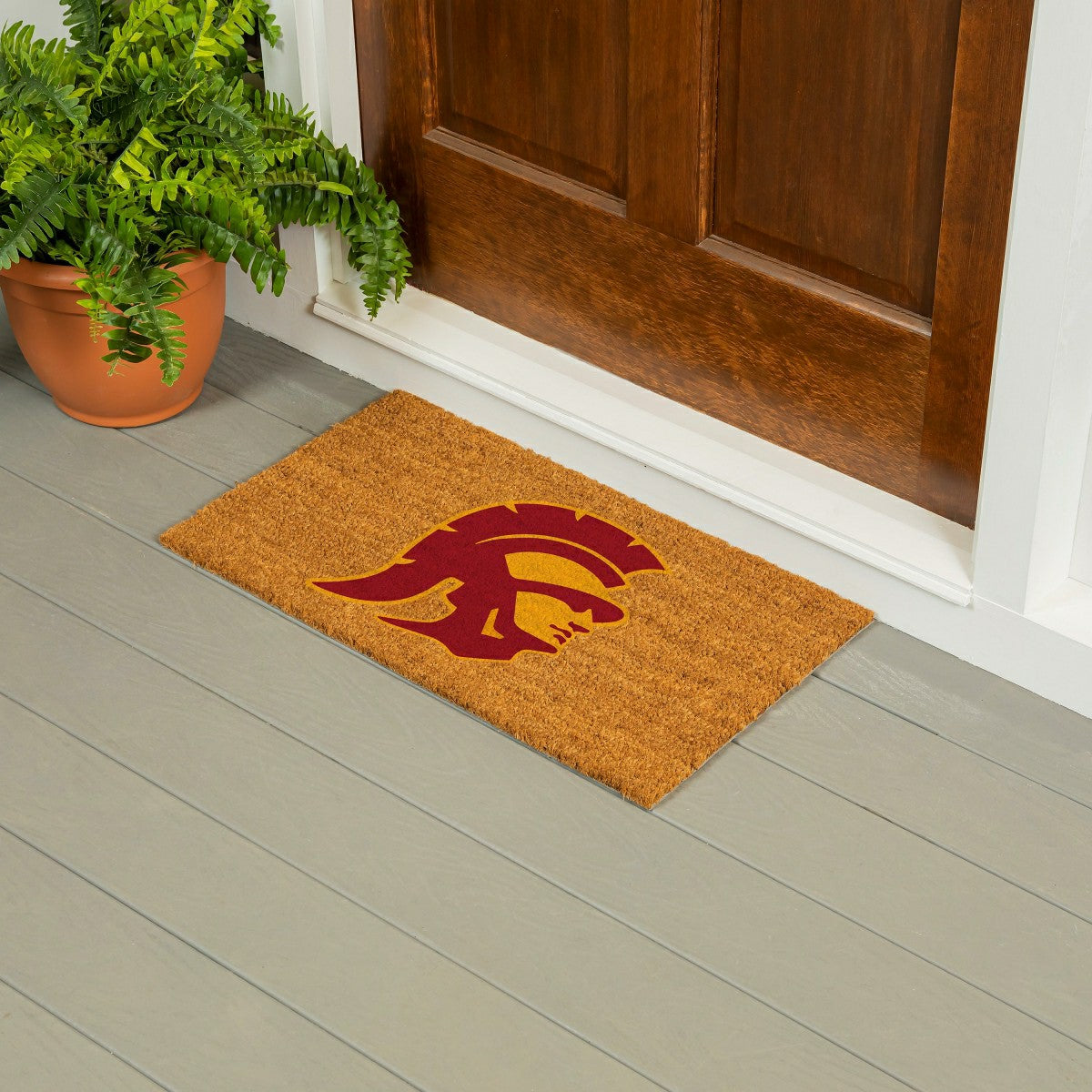 Coir Mat, 16"x28", University of Southern California - Collegiate