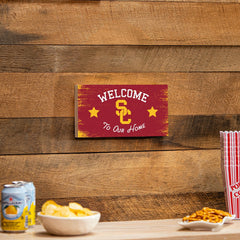 University of Southern California Wood Wall Sign, 6x11 - Collegiate Home