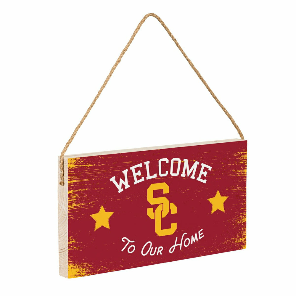 University of Southern California Wood Wall Sign, 6x11 - Collegiate Home