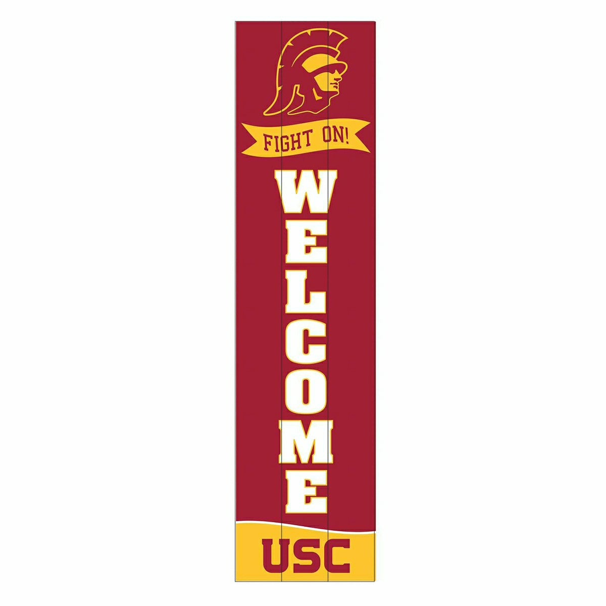 University of Southern California Large Single Sided Leaner, 46" - Collegiate Home