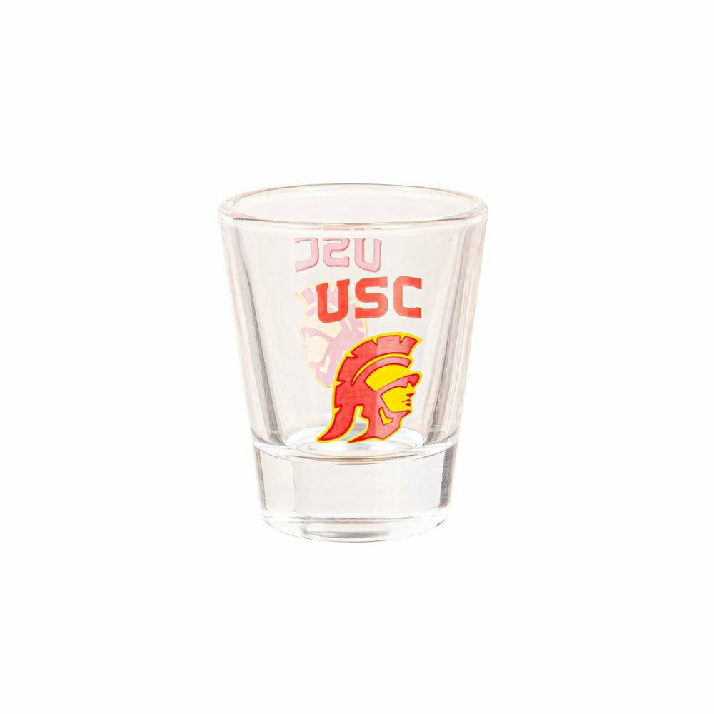 University of Southern California 4-Piece Ceramic and Glass 2oz. Shot  - Collegiate Home