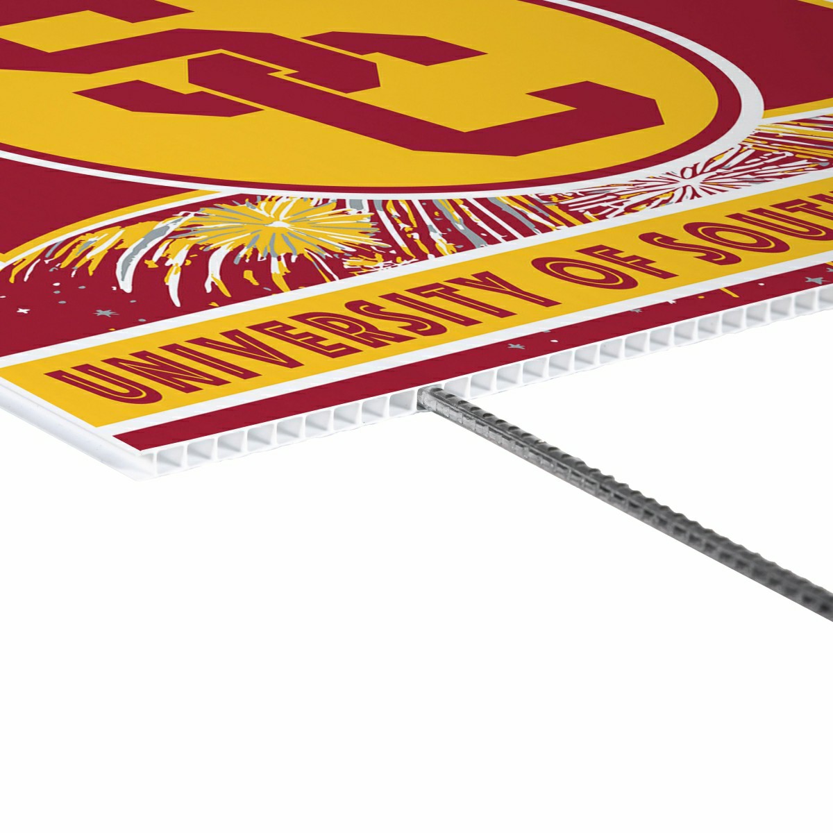 University of Southern California Yard Sign, Patriotic - Collegiate Home