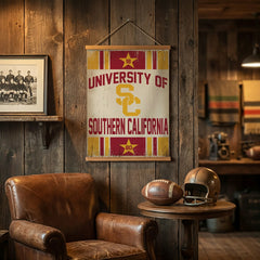 University of Southern California, Canvas Wall Tapestry, Medium, 36x24 - Collegiate Home