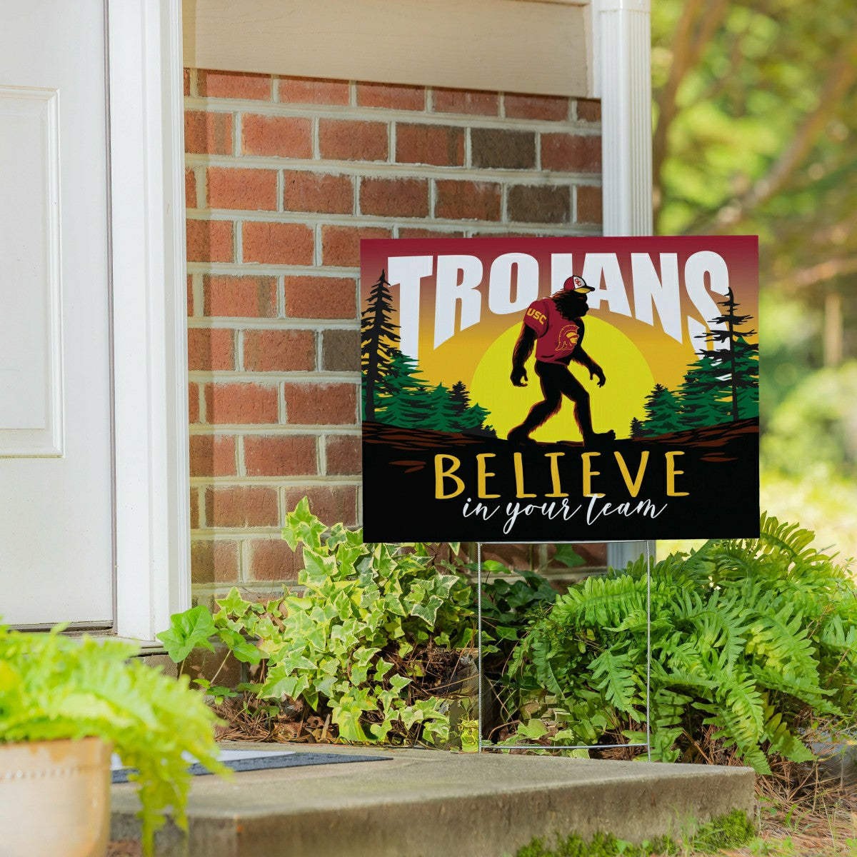 University of Southern California Yard Sign, Bigfoot - Collegiate Home