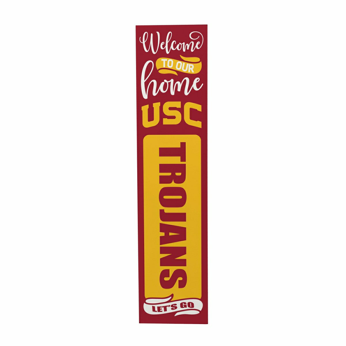 47" Double Sided Leaner, University of Southern California, Halloween - Collegiate Home