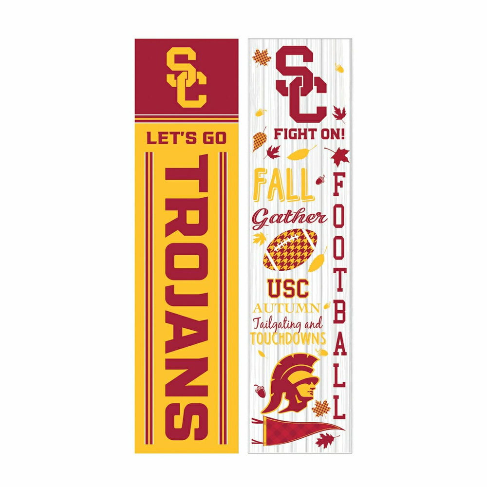 46" Double Sided Leaner, University of Southern California, Fall Seaso - Collegiate Home