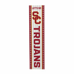 47" Double Sided Leaner, University of Southern California, Christmas - Collegiate Home