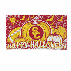 University of Southern California Halloween PVC Mat, 28"x16" - Collegiate