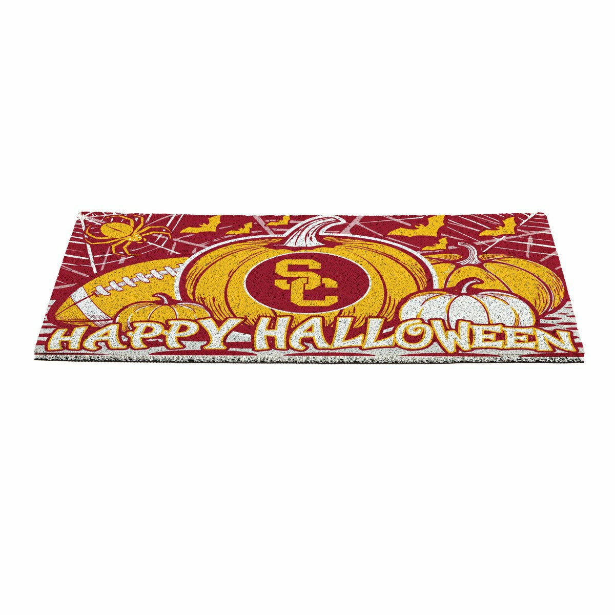 University of Southern California Halloween PVC Mat, 28"x16" - Collegiate