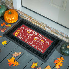 University of Southern California Flocked Coir Halloween Sassafras Swi - Collegiate