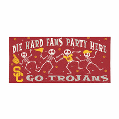 University of Southern California Flocked Coir Halloween Sassafras Swi - Collegiate