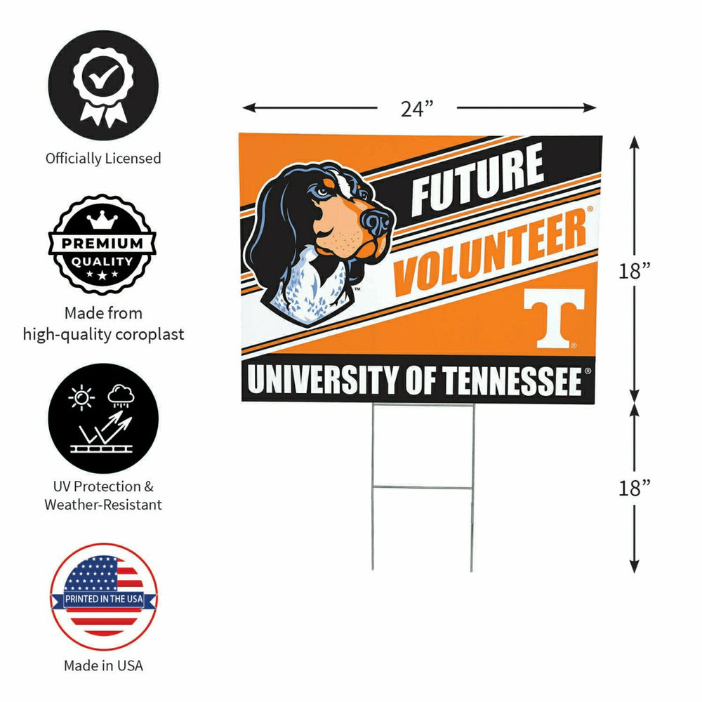 University of Tennessee Coroplast Yard Sign, Future Student - Collegiate Home