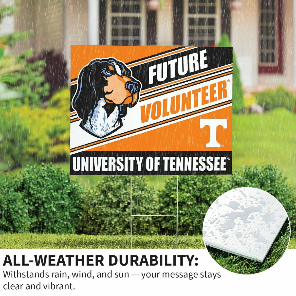 University of Tennessee Coroplast Yard Sign, Future Student - Collegiate Home