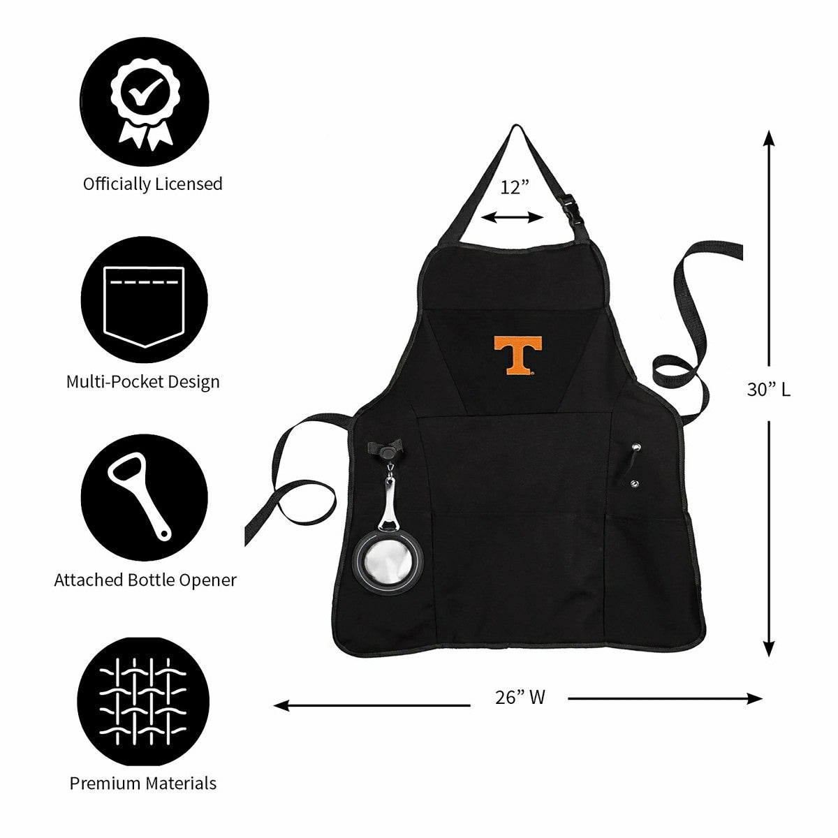 University of Tennessee Grilling Apron - Collegiate Home