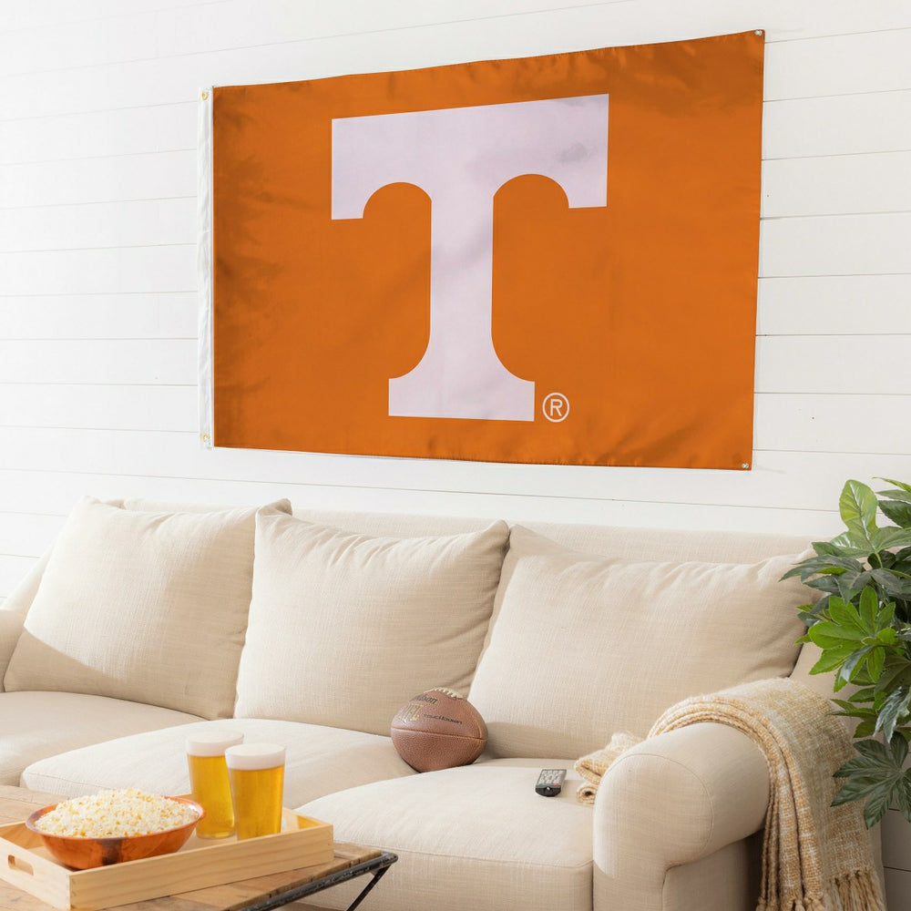 University of Tennessee Single Sided Estate Flag with 2 Grommets, 3'x5 - Collegiate Home