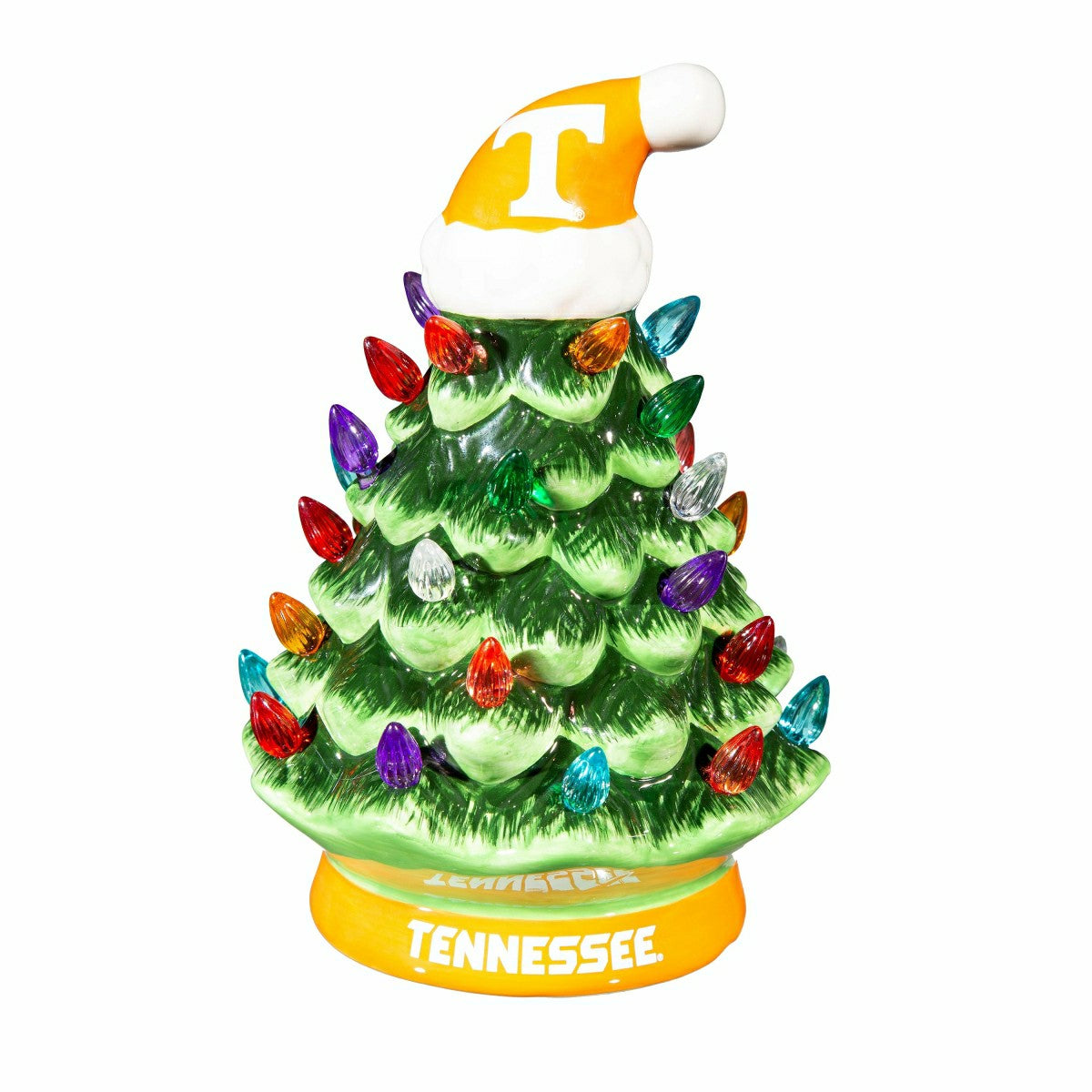 8" LED Ceramic Christmas Tree, University of Tennessee - Collegiate Home