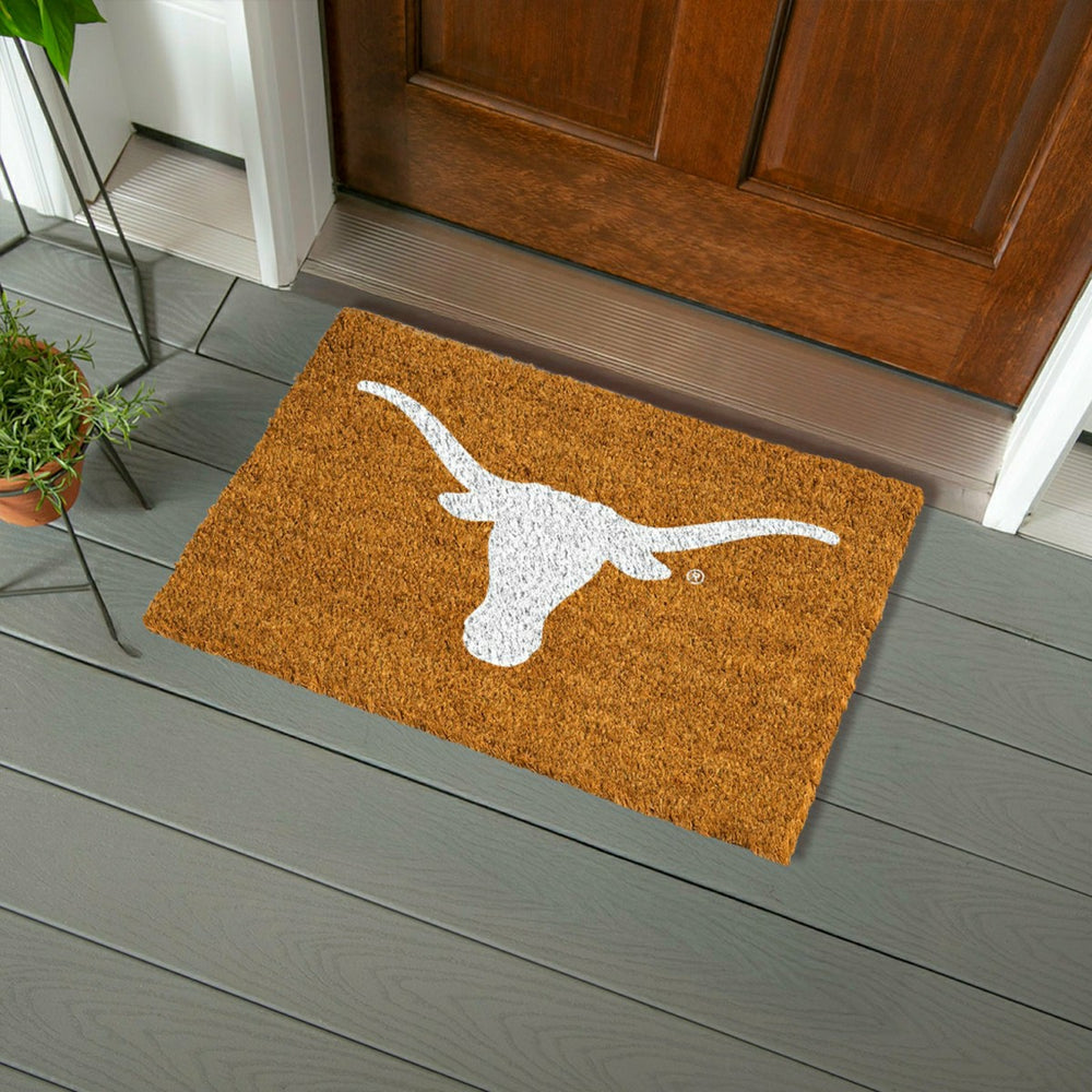 Coir Mat, 16"x28", University of Texas - Collegiate