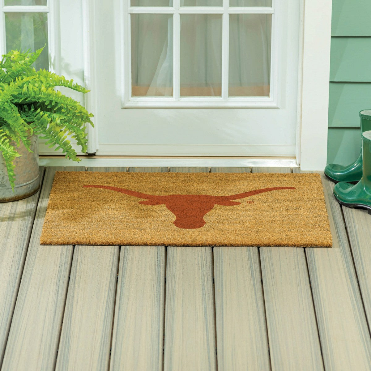 University of Texas Large Full Color Coir Mat, 36"x24" - Collegiate