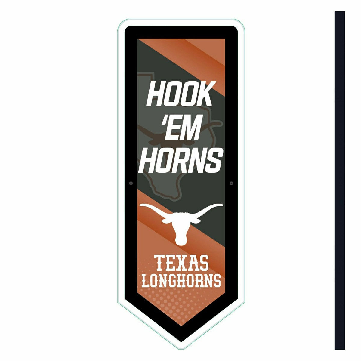 LED Wall Decor, Pennant, University of Texas - Collegiate Home