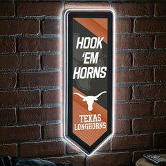 LED Wall Decor, Pennant, University of Texas - Collegiate Home