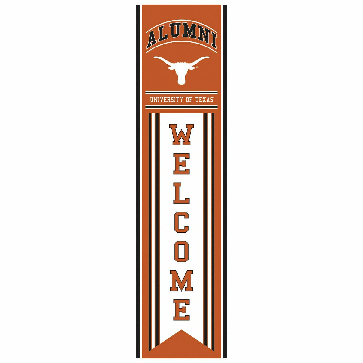 University of Texas Alumni Single Sided Large Leaner, 46" - Collegiate Home