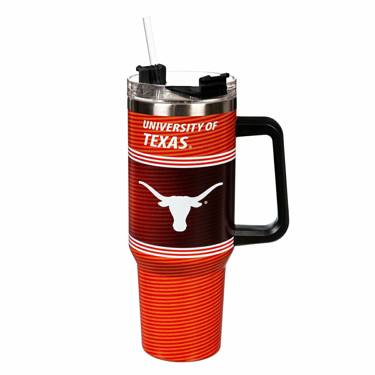 40oz Stainless Steel Canyon Cup w/ Straw, University of Texas - Collegiate Home