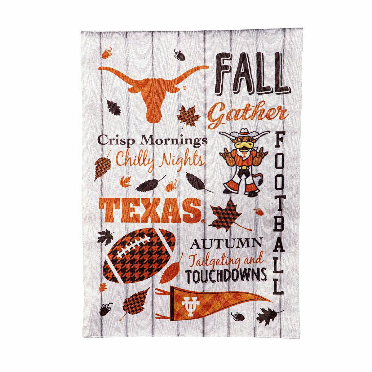 University of Texas, Moire Flag, GDN, Fall Seasonal - Collegiate Home