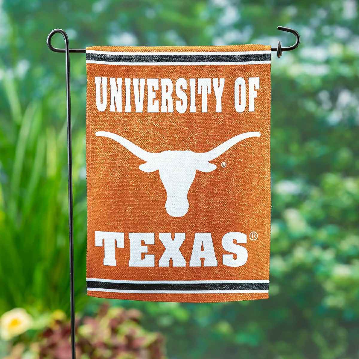 University of Texas Embossed Suede Garden Flag - Collegiate Home