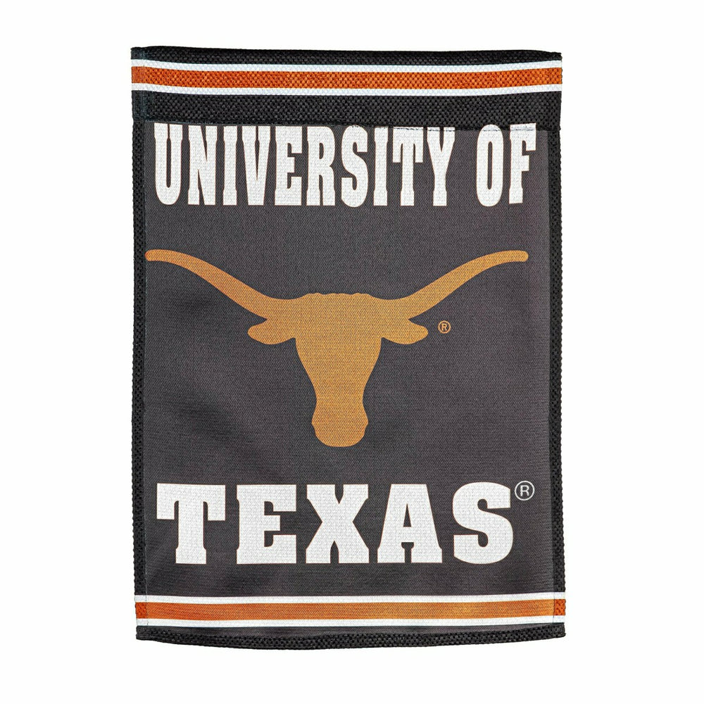University of Texas Embossed Suede Garden Flag - Collegiate Home
