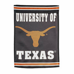 University of Texas Embossed Suede Garden Flag - Collegiate Home