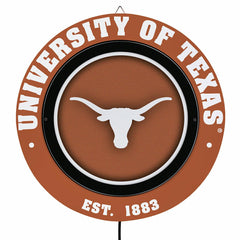 University of Texas, Metal Lite, Round - Collegiate