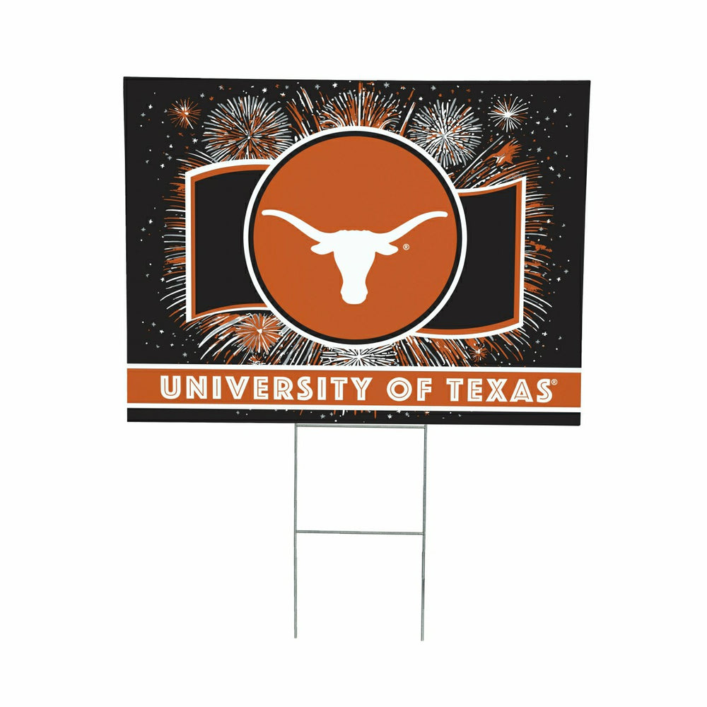 University of Texas Yard Sign, Patriotic - Collegiate Home