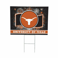 University of Texas Yard Sign, Patriotic - Collegiate Home